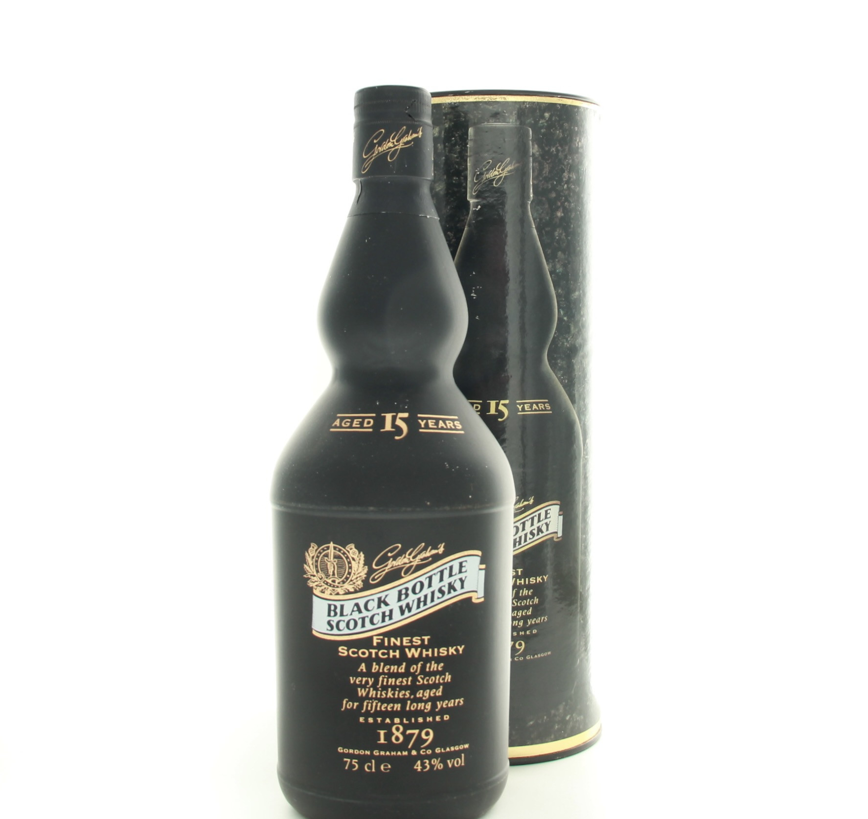 Black Bottle 15 Year Old – whisky bottle