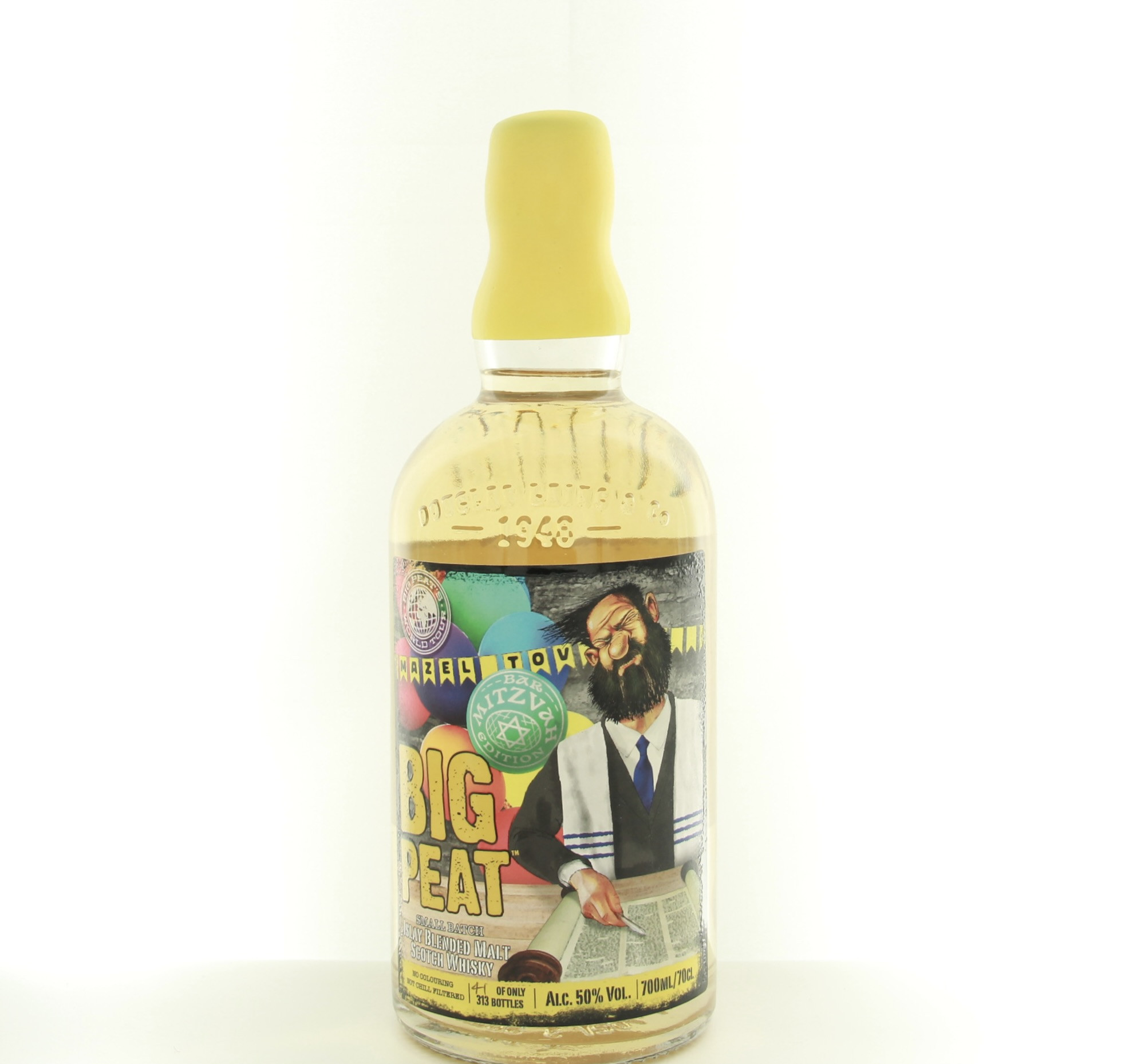 Big Peat Bar Mitzvah Limited Edition – whisky bottle