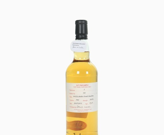 Hazelburn – 8 Year Old (2015) Duty Paid Sample (Fresh Bourbon Barrel) Whisky