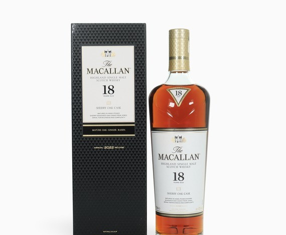 Macallan – 18 Year Old (2022) Sherry Oak Whisky 
