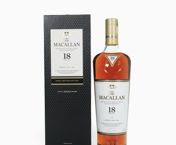 Macallan – 18 Year Old (2024) Sherry Oak Whisky 