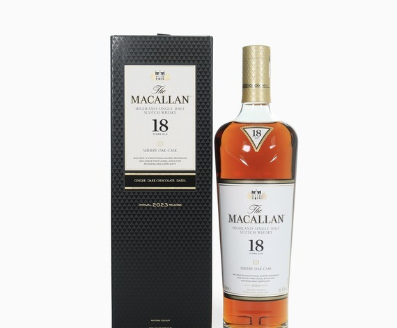 Macallan – 18 Year Old (2023) Sherry Oak Whisky 