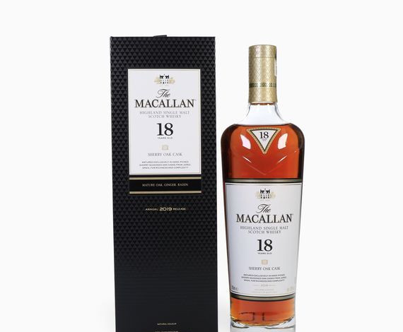 Macallan – 18 Year Old (2019) Sherry Oak Whisky 