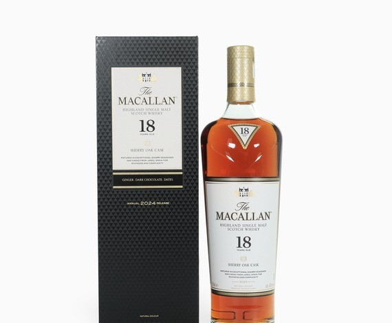 Macallan – 18 Year Old (2024) Sherry Oak Whisky 