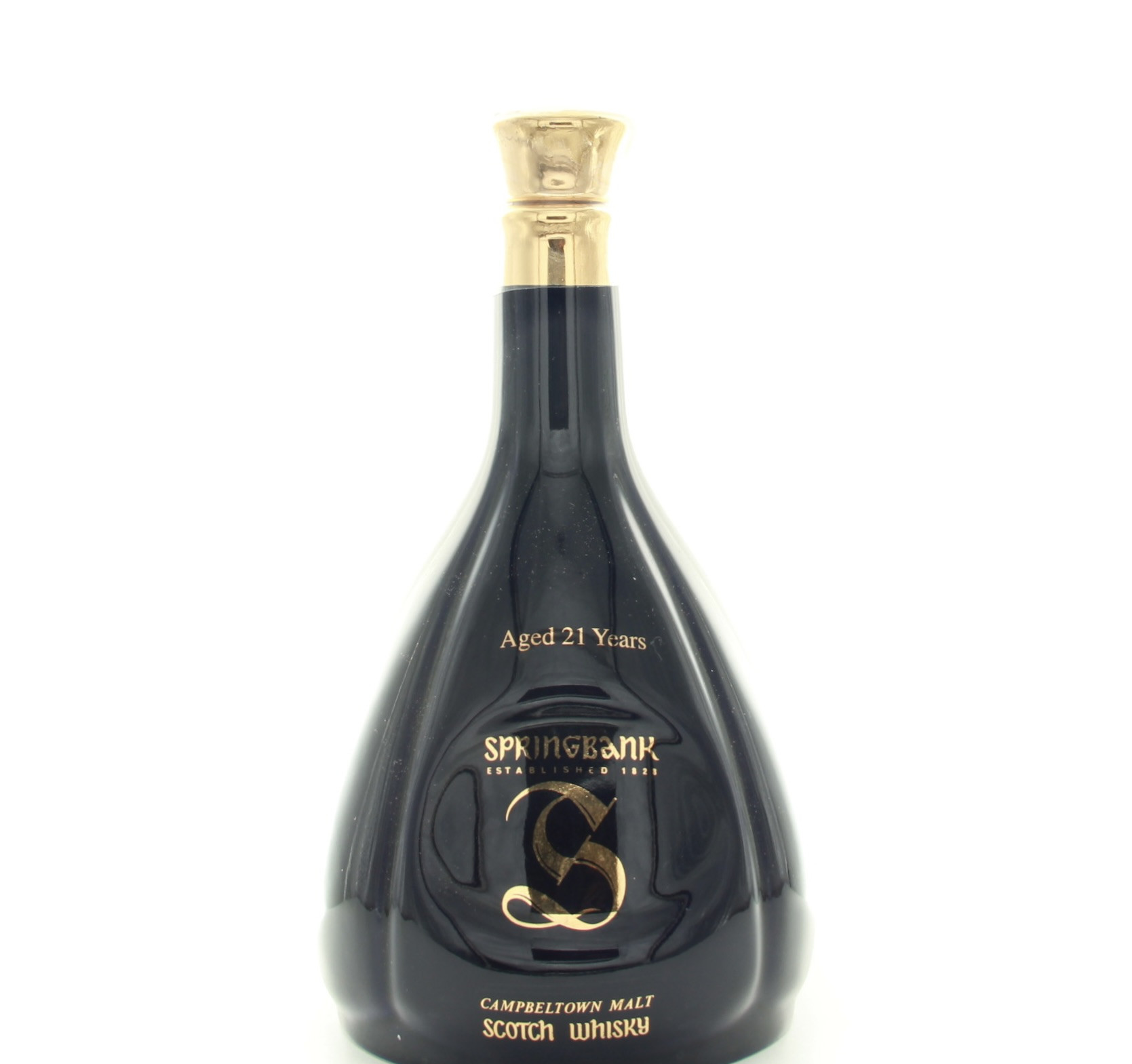 Springbank 21 Year Old Campbeltown Malt (Ceramic Decanter) 70cl 43% Campbeltown Scotland Whisky