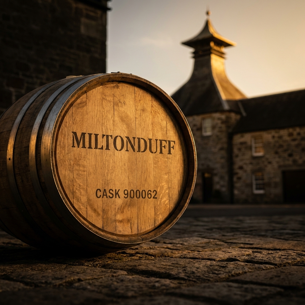 Miltonduff 2011 13 Year Old Bourbon Barrel – Cask 900062 (Held in Bond) Casks