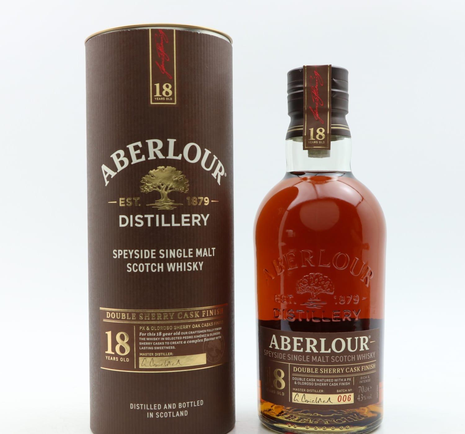 Aberlour 18 Year Old Double Sherry Cask Batch #06 Whisky 