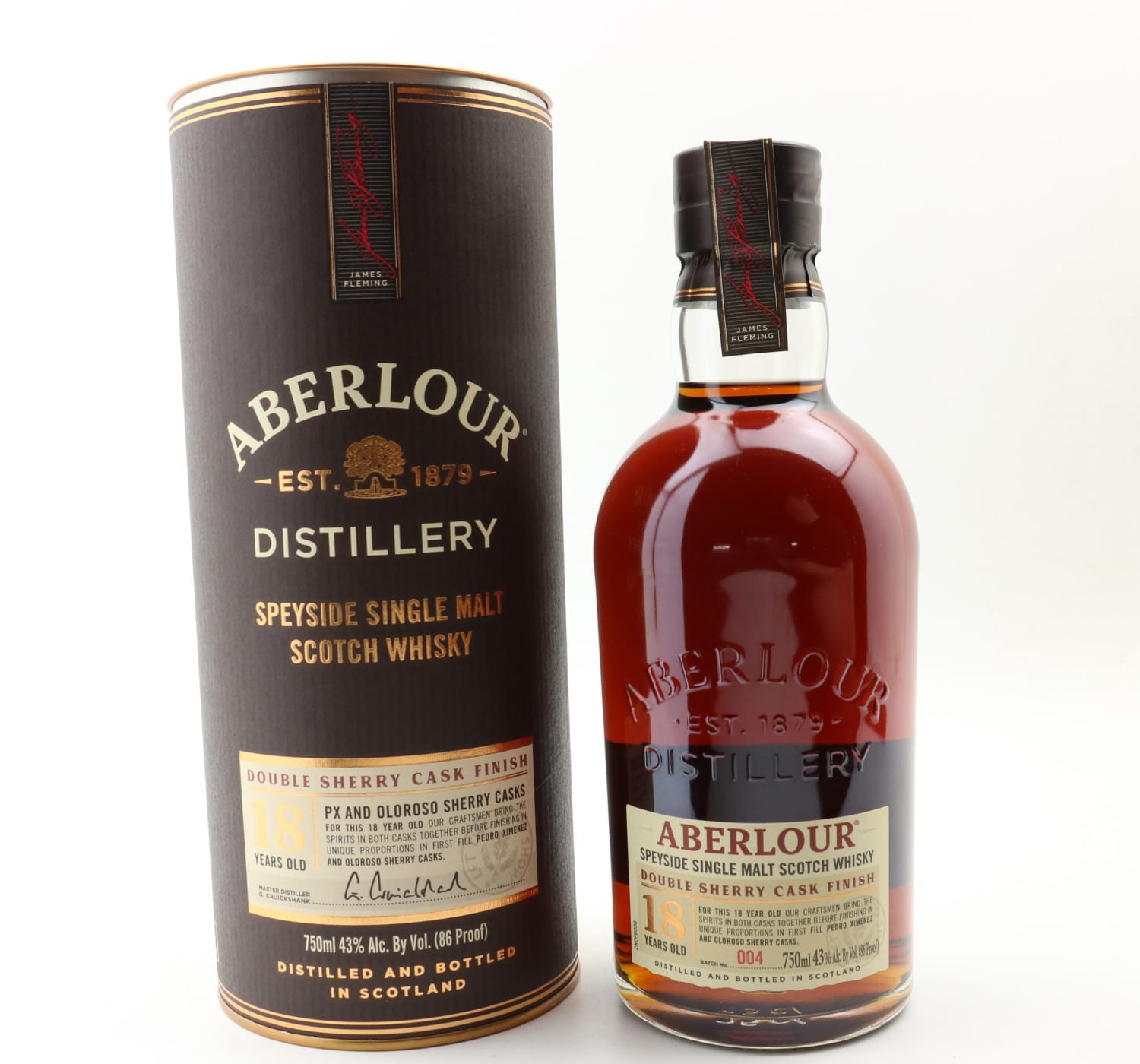 Aberlour 18 Year Old Double Sherry Cask Batch #04 75cl Whisky 