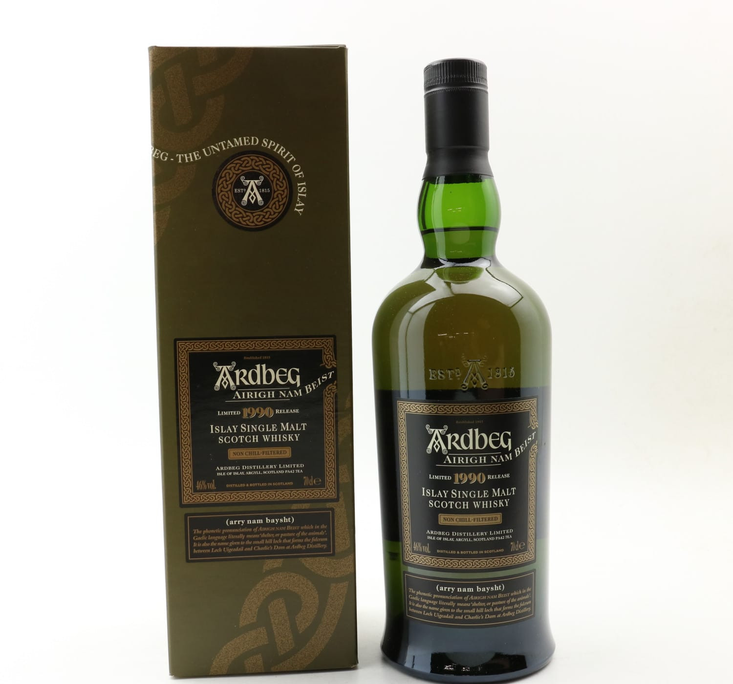 Ardbeg 1990 Airigh Nam Beist 2008 Release Whisky