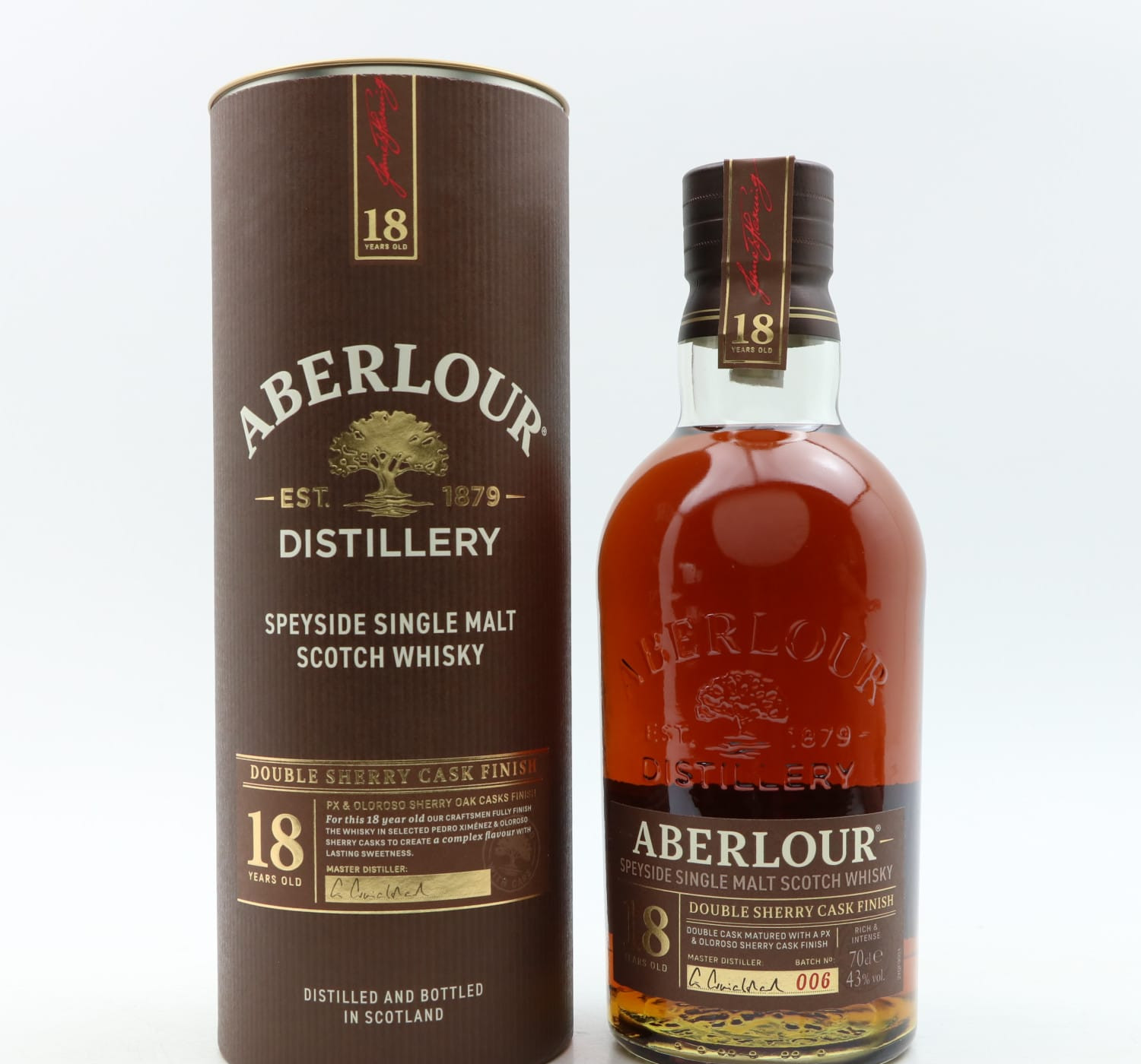 Aberlour 18 Year Old Double Sherry Cask Batch #06 Whisky 