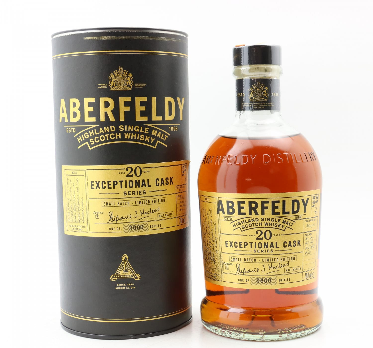 Aberfeldy 20 Year Old Exceptional Cask Series Whisky