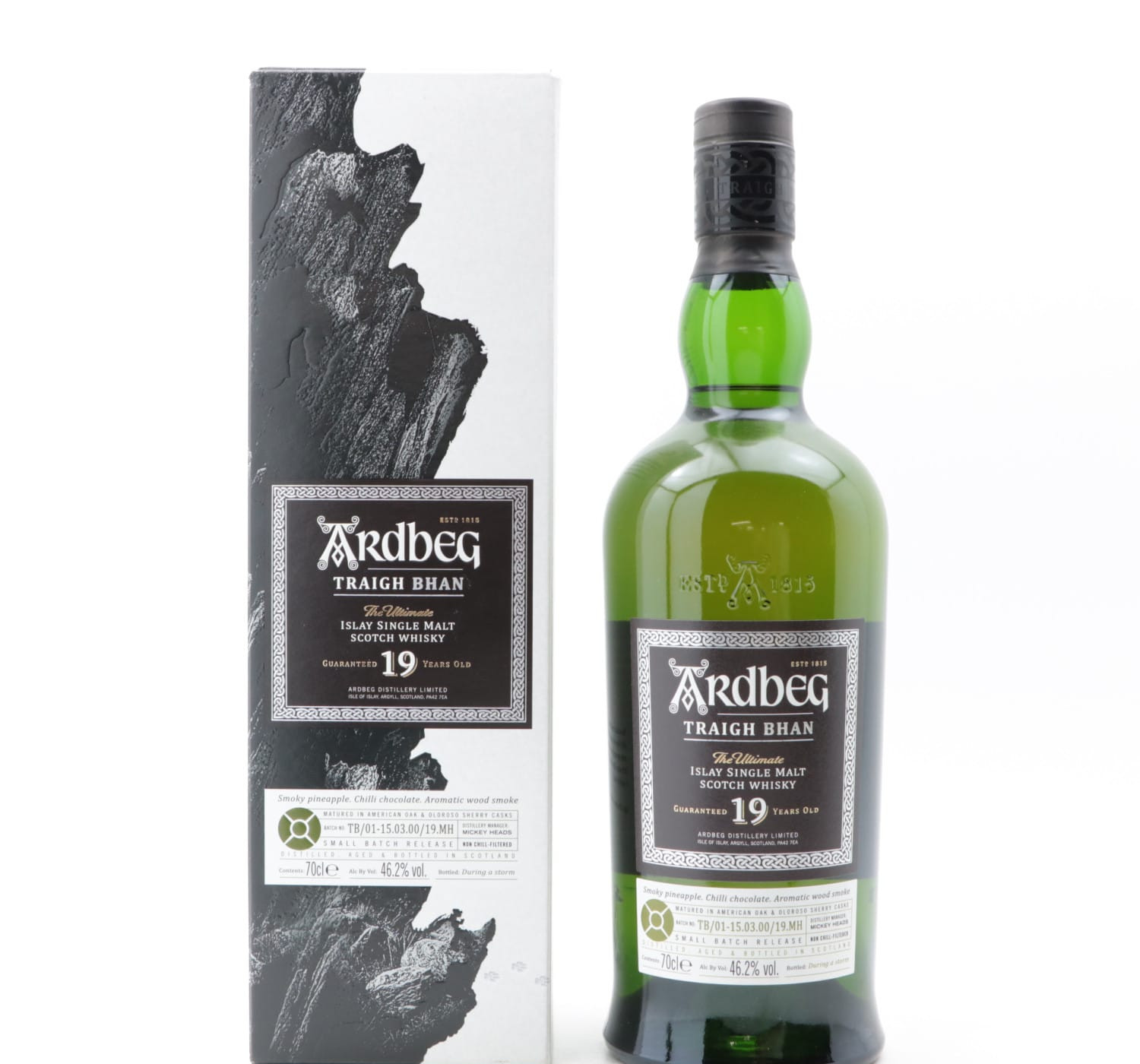Ardbeg 19 Year Old Traigh Bhan Batch #1 Whisky 